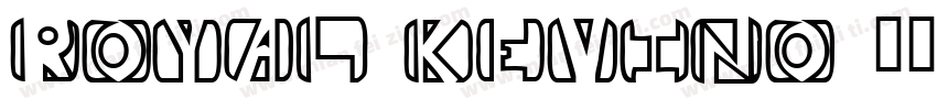 Royal Kevino字体转换